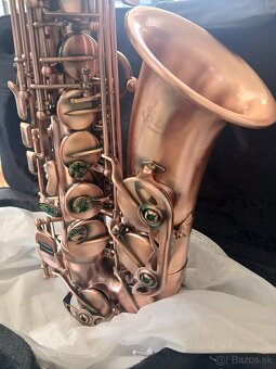Predám NOVÝ PEKNÝ- alt saxofón SLADE-USA - 9