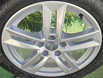 Prakticky nové, originálne disky AUDI - 5x112 r17 - 9