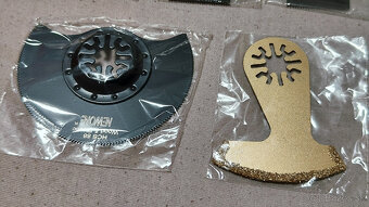 Sada 9ks nástavcov pre oscilačnú brúsku - 9