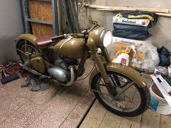 Jawa 250 perak + doklad o vyradeni - 9