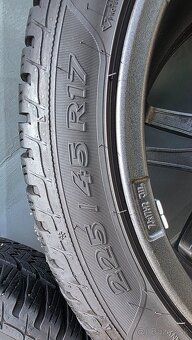225/45 R17 Sava Eskimo HP 2,+disky Dezent 5×114,3-zimná sada - 9
