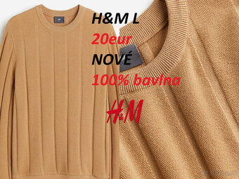 Mikina Ľanová, Mikina David Beckham, Pulóver HM - 9