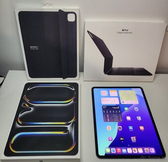 Apple Ipad pro 13 WiFi, SIM, 512GB, magic keyboard, puzdro - 9