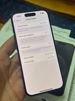 iPhone 15 Pro 128gb Black Záruka iStores - 9