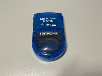 PS One s modchipom + 5 hier, ovládač, memory karta - 9