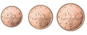 1,2,5 eurocenty ,euromince,euro,€ centy - UNC. - 9