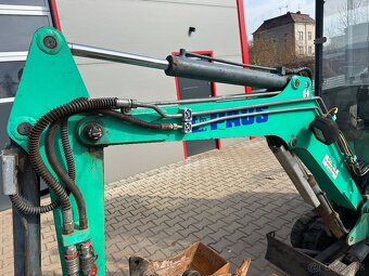Minibagr 1,5T německé značky Paus + 3x lžíce - 9