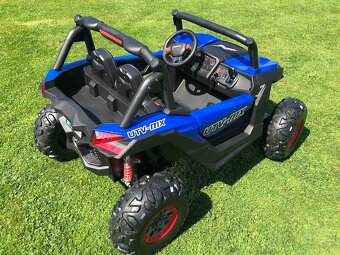 Elektrické autíčko Buggy 4×4 modrý spider - 9