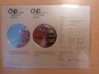 Električka T3 500 Kč 2024 – BK + PROOF – Investičné striebro - 9