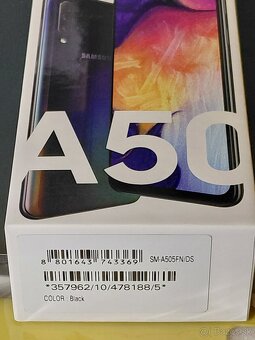 📱 Samsung Galaxy A50 – Black – 4/128 GB - 9
