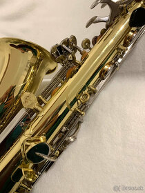 Predám používaný Es- Alt saxofón Yamaha YAS 25 v bezchybnom - 9