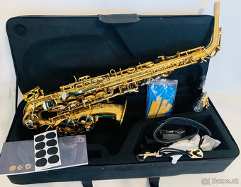 Predám nový Es- Alt saxofón- kópia k modelu Yamaha- pekný zv - 9
