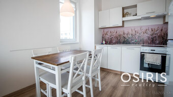 Na prenájom zariadený 2i byt s balkónom v novostavbe 2023, O - 9