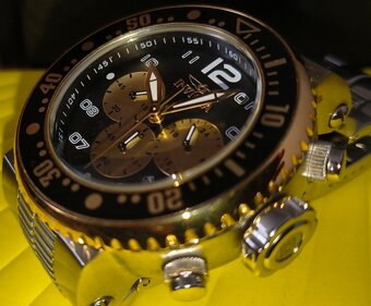 USA Hodinky, 500 m vodot., masívny dizajn - 9