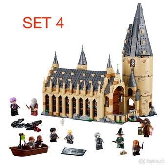 Harry Potter stavebnice 1 + figúrky - typ lego - nové - 9