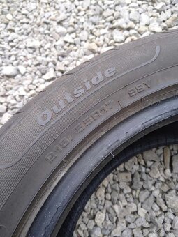 215/55 R 17 letné. - 9