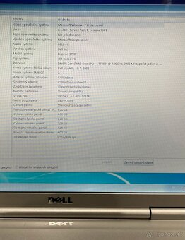 Funkčný 17" DELL, 4 GB RAM, 500 GB HDD, Win 7 - 9