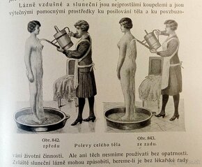 Starožitné lékařské knihy Nové domácí léčení z roku 1920 - 9