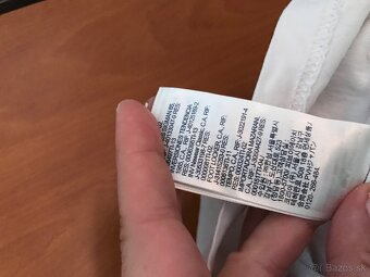 TOMMY HILFIGER originál white pánske tricko L/XL - 9