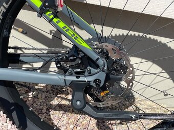 CUBE REACTION bateria 500-Velkost S GREY 27,5” pneu - 9