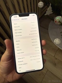 iPhone 13 128gb modrý - 9