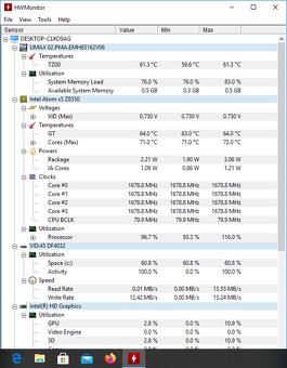 Predám Notebook umax visionbook 14wi-s. - 9