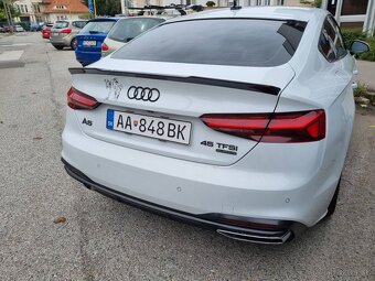 Spoiler kridlo lipko kufru AUDI A5 S5 RS5 model B9 - 9