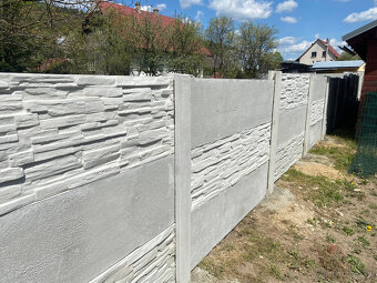 Betónový plot, vibroliaty, certifikovaný betón - 9