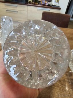 Brúsené sklo. Kryštál. - 9