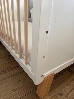 Kinderkraft drevena postielka nico - 9