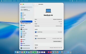 MacBook Air 13", M1/8GB/256GB, TOP STAV, Výdrž batérie 9 h. - 9