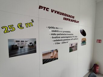 Elektrické vykurovacie fólie, podlahové kúrenie - 9
