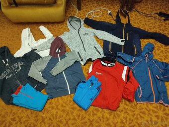 10 xPružné rifle a nohavice v 140-146 - 9