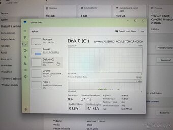 ASUS ROG Zephyrus M16 (GU603HR) – RTX 3070, 16GB, TOP STAV - 9