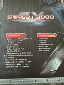 Genius GX Gaming SW-G2.1 3000 - 9