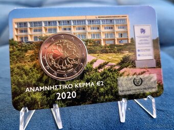 2eur.sk - pamätné 2€ euro Cyprus - Proof + BU - 9