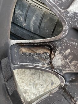 5x112 r18 elektrony gumy Mercedes s class w221 w216 - 9