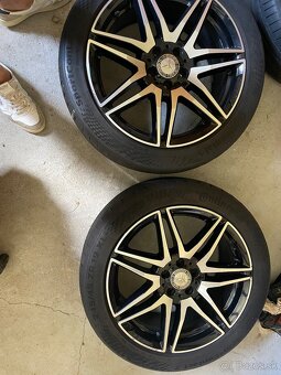 Original AMG Disky Mercedes Benz V Triedy (vratane pneumatik - 9
