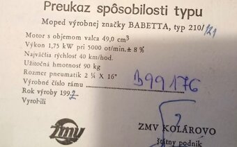 JAWA Babetta 210/121 - TOP - 9
