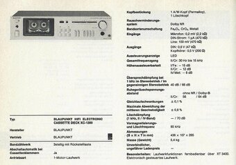 Blaupunkt Vintage Set R-4200 +XC1300 - 9