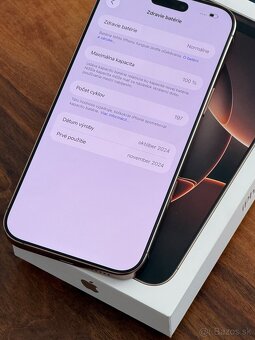iPhone 16 Pro Max 512gb 100% bateria Desert Titanium - 9