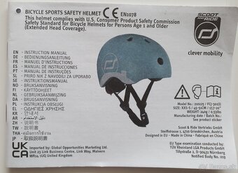 Detská prilba Scoot&Ride XXS-S Rose Reflective - 9