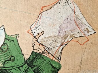 Simon Dittrich (Litografia), karikatúrny expresionizmus - 9